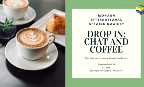 Drop In: Coffee and Chat with First Years